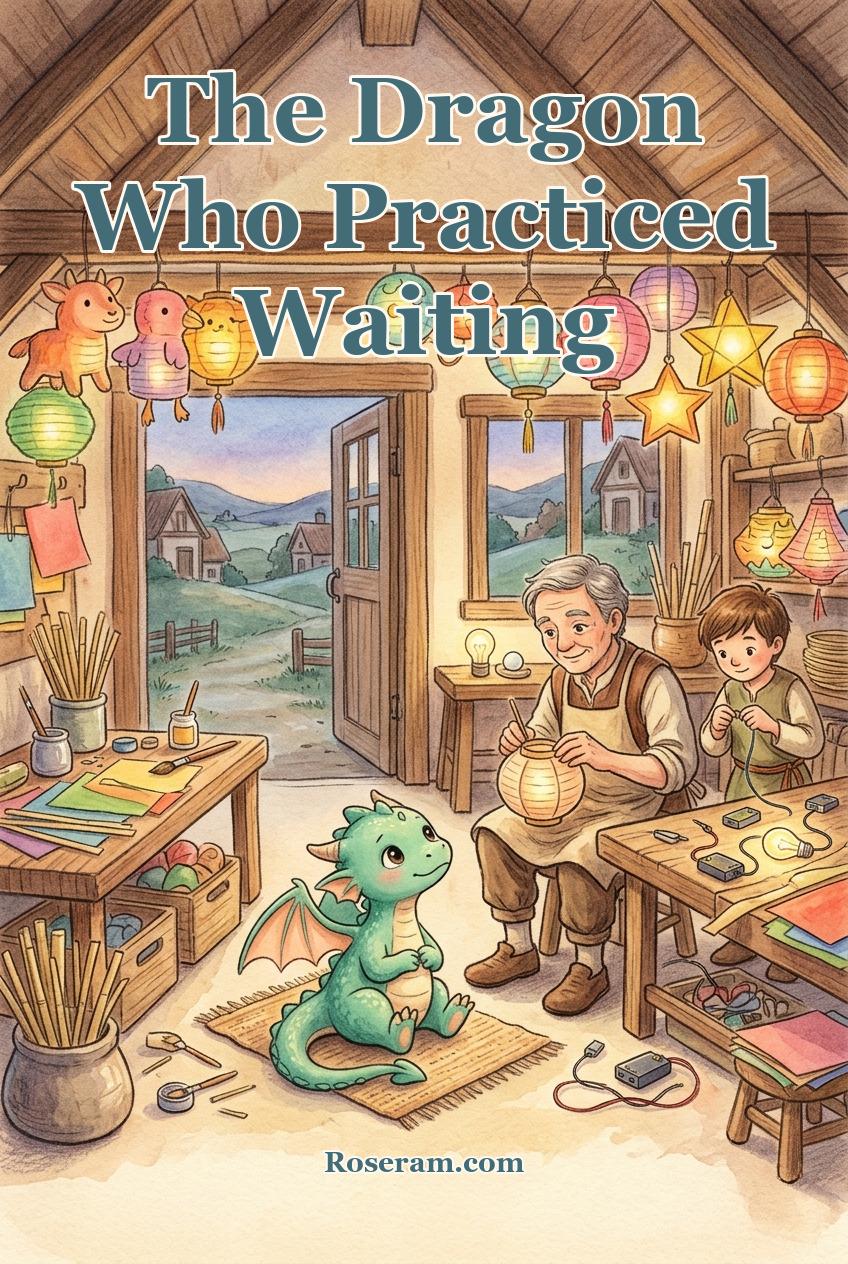 The Dragon Who Practiced Waiting cover