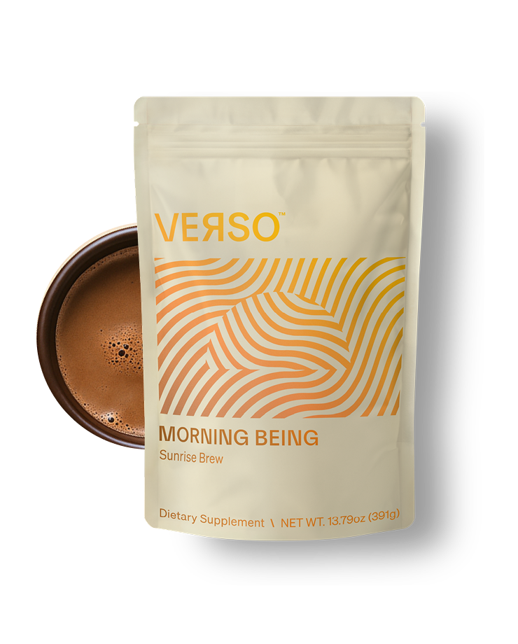 VERSO Morning Being product packaging