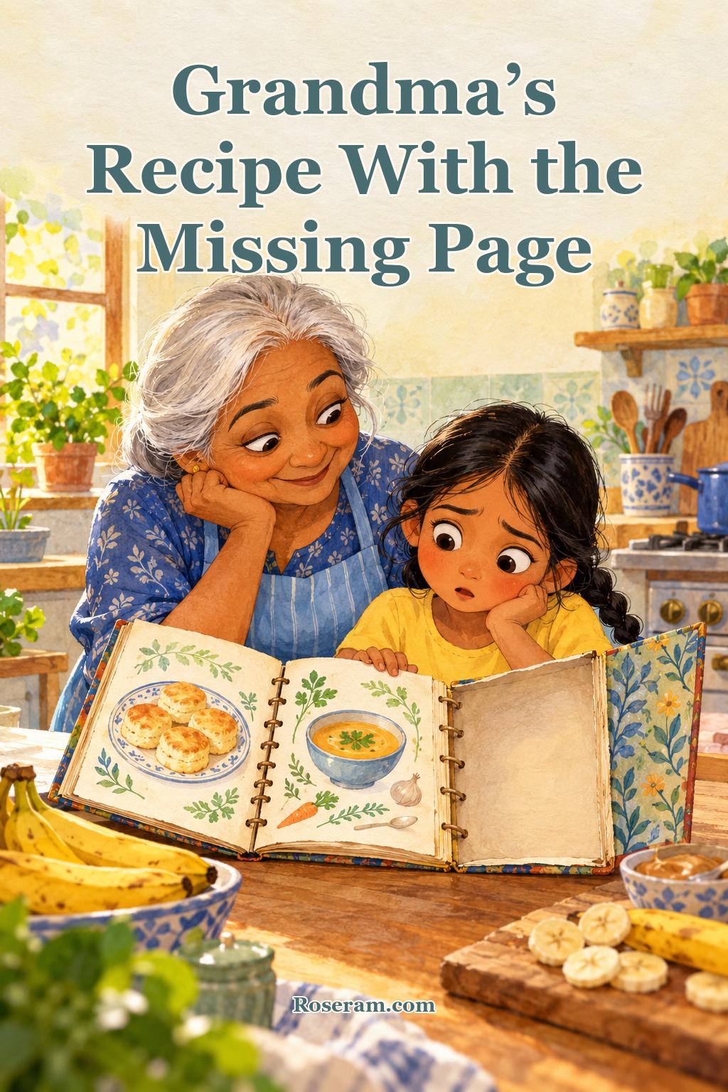 Grandma’s Recipe With the Missing Page cover