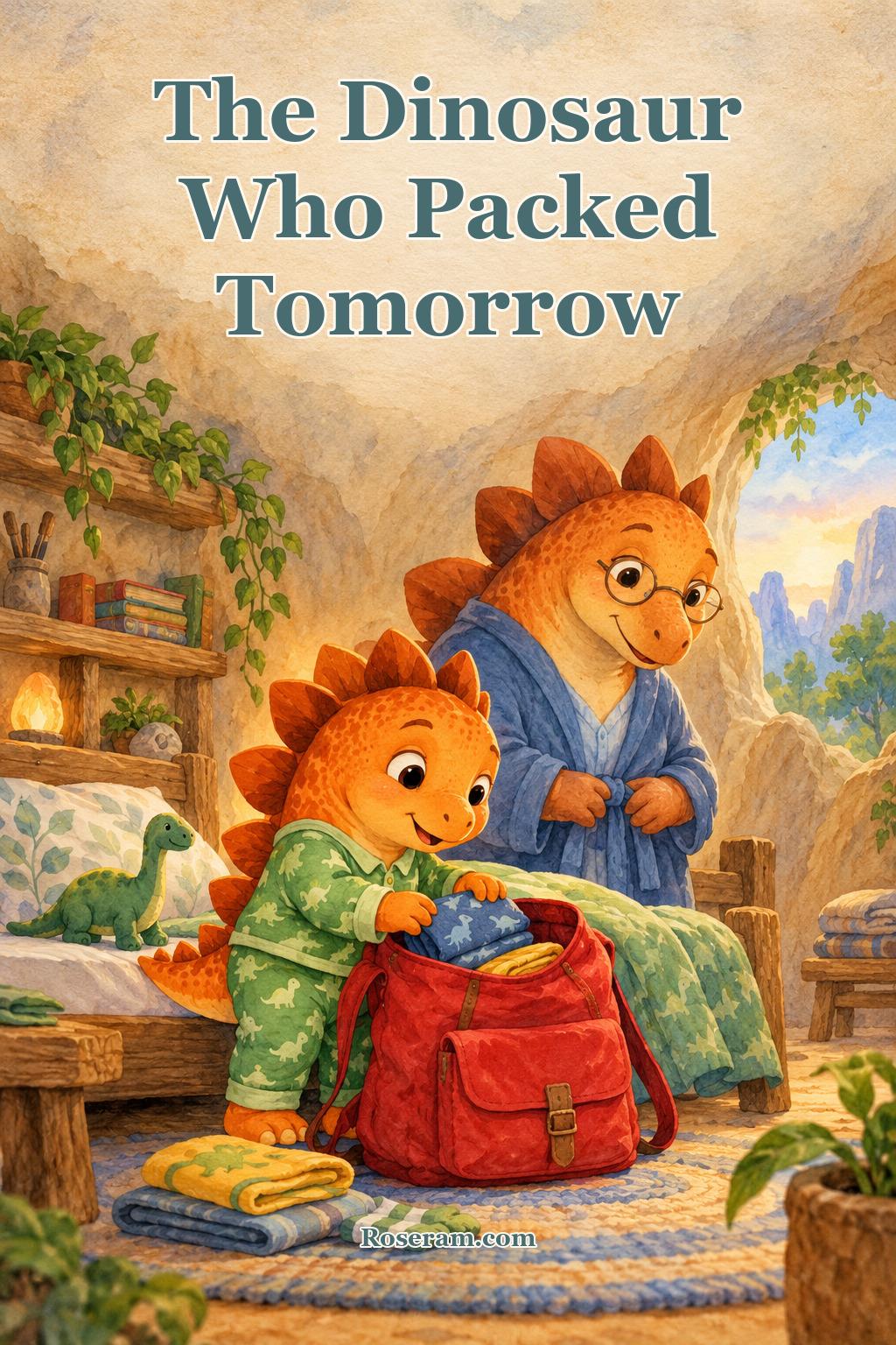 The Dinosaur Who Packed Tomorrow cover