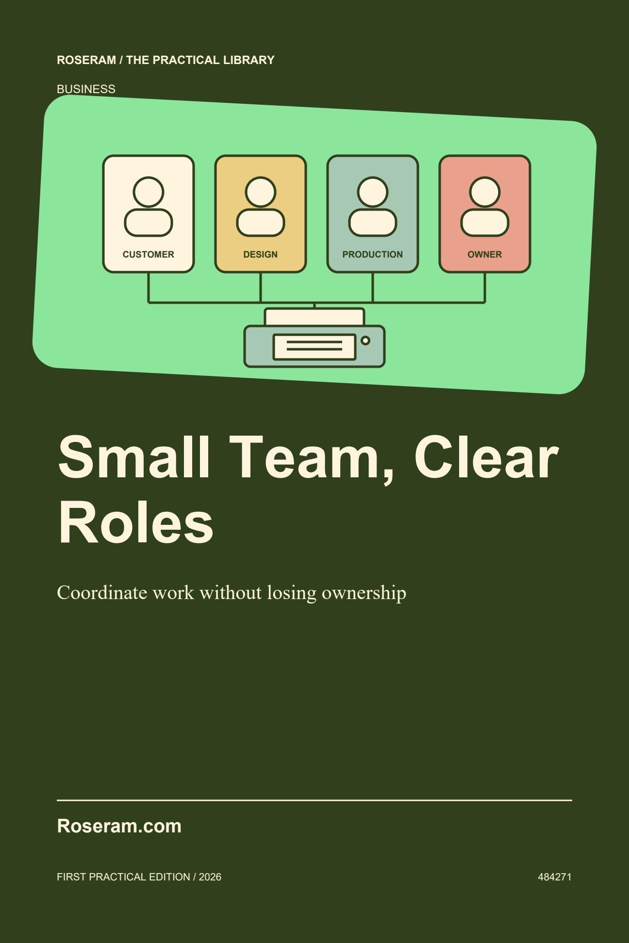Small Team, Clear Roles cover
