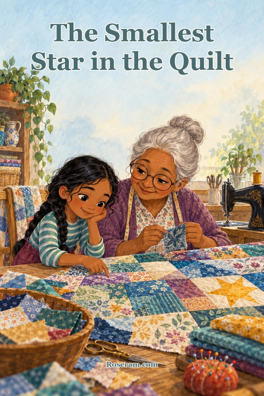 The Smallest Star in the Quilt cover