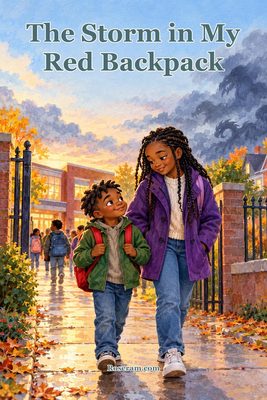 The Storm in My Red Backpack cover