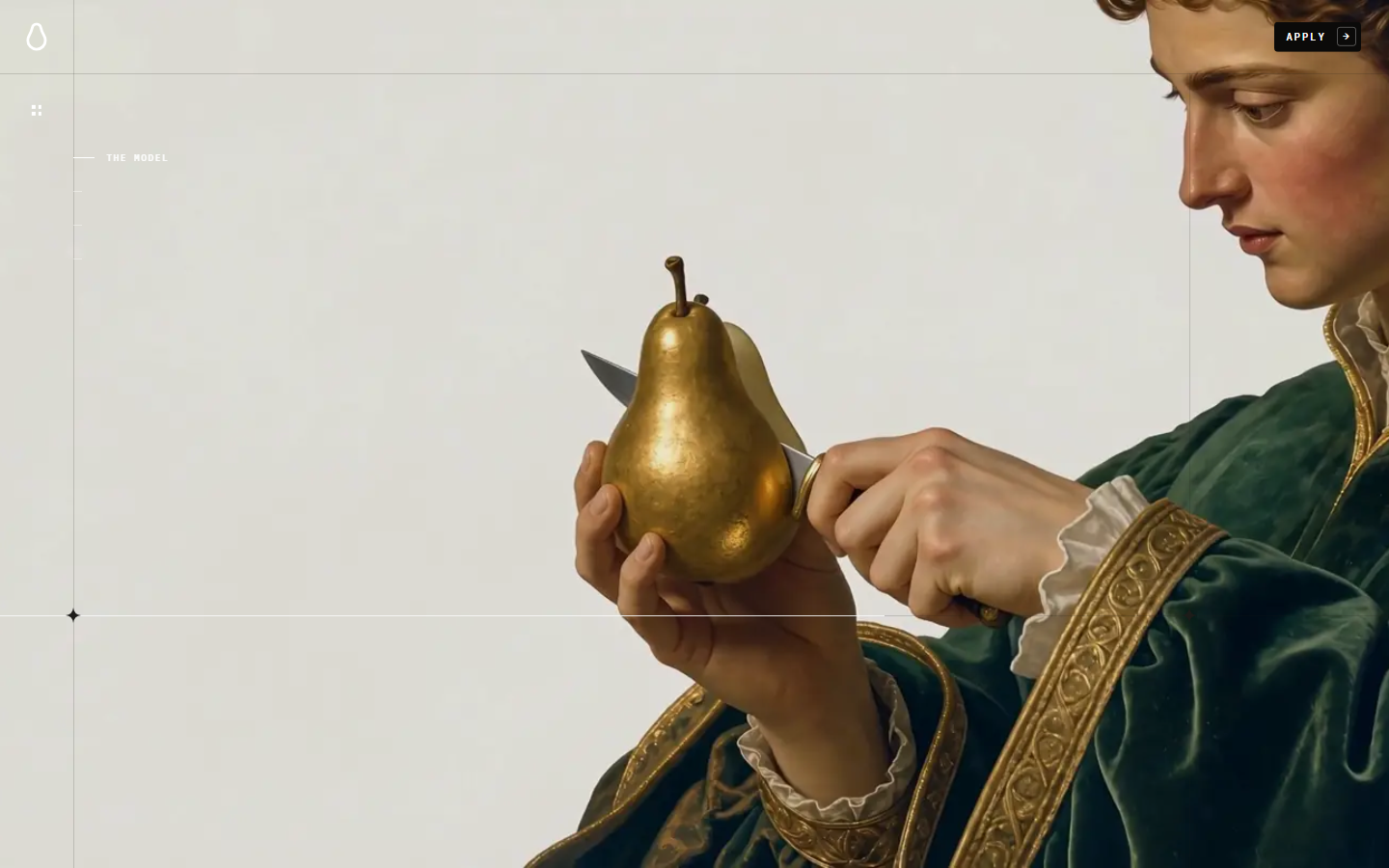 Pear website at scroll scene 4 of 13